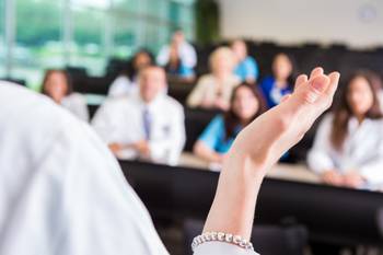 family law attorney working on a trial